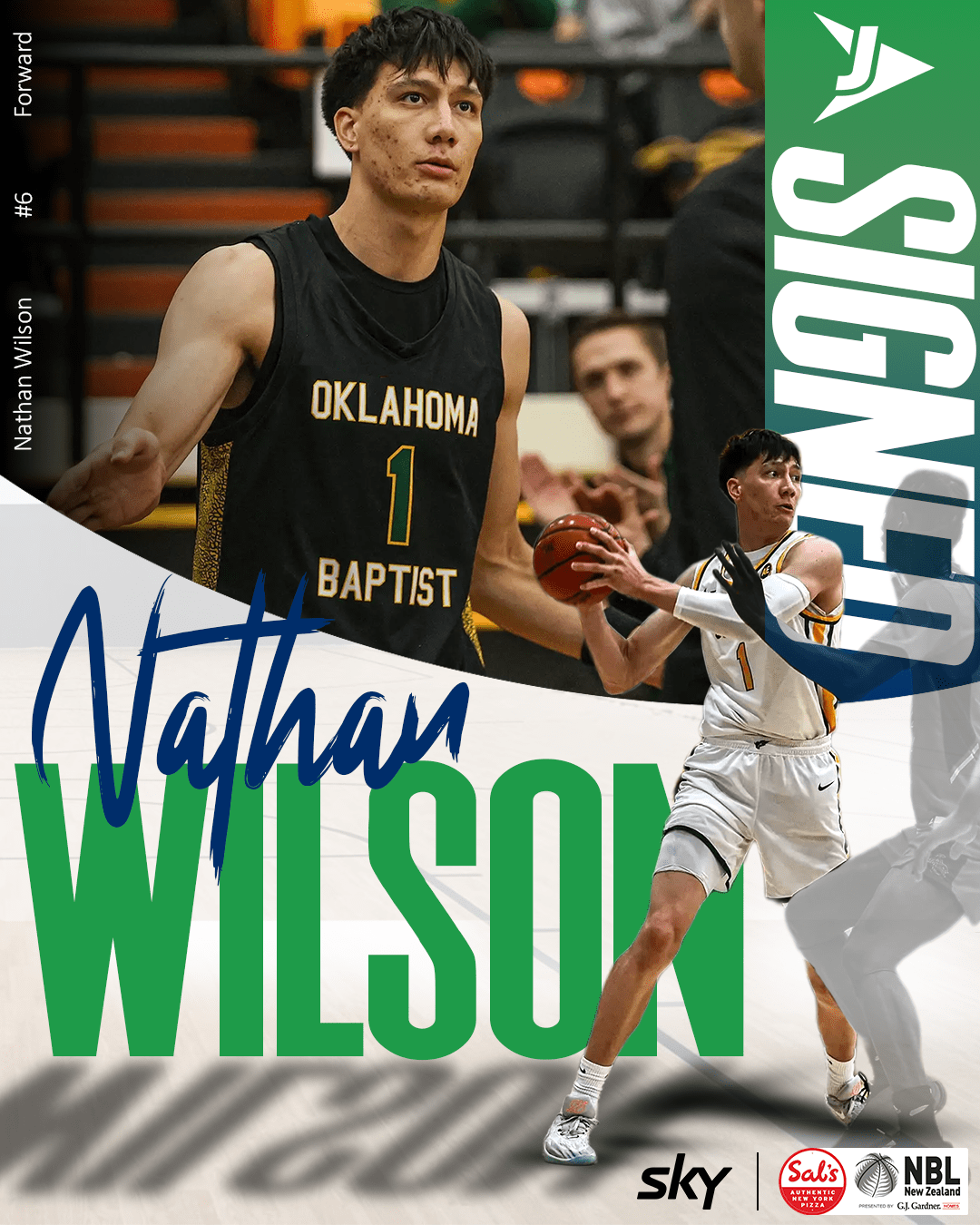 Nathan Wilson signing graphic