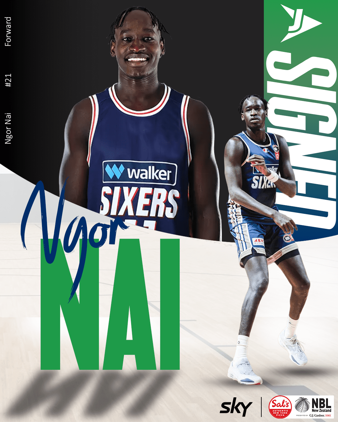 Ngor Nai signing graphic